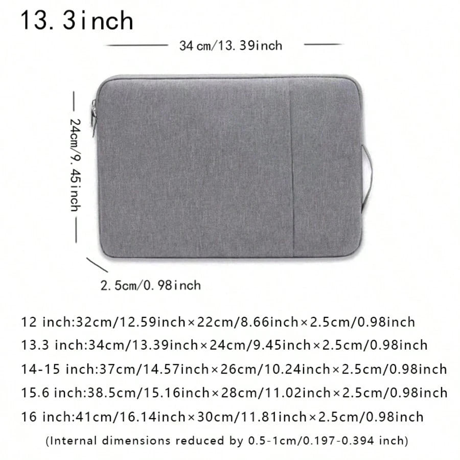 Thin Velvet Laptop Sleeve Bag, Laptop Inner Liner Pouch, Business Briefcase Tablet Protective Case Laptop Case Laptop Cover Computer Bag Laptop Bag Water Resistant For Business For College Back To Sch