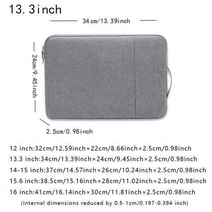 Thin Velvet Laptop Sleeve Bag, Laptop Inner Liner Pouch, Business Briefcase Tablet Protective Case Laptop Case Laptop Cover Computer Bag Laptop Bag Water Resistant For Business For College Back To Sch