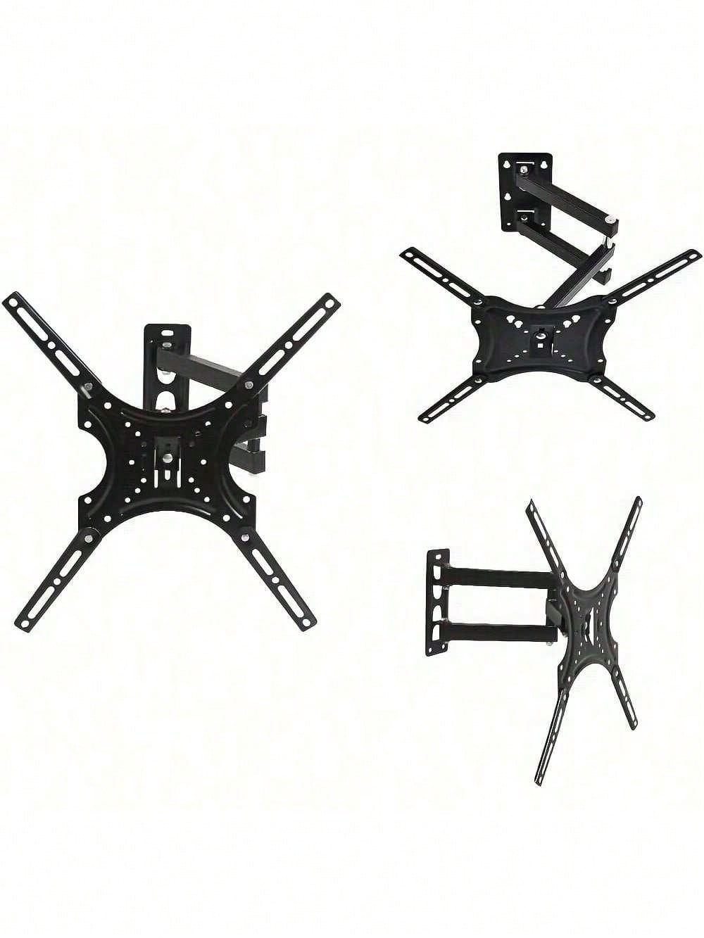 Tilt Swivel TV Wall Mount Full Motion Articulating Bracket Steel TV Wall Bracket Installation, Rotation, Tilt, All-Round Movement Suitable For 32-55 Inch LCD LED Plasma TV