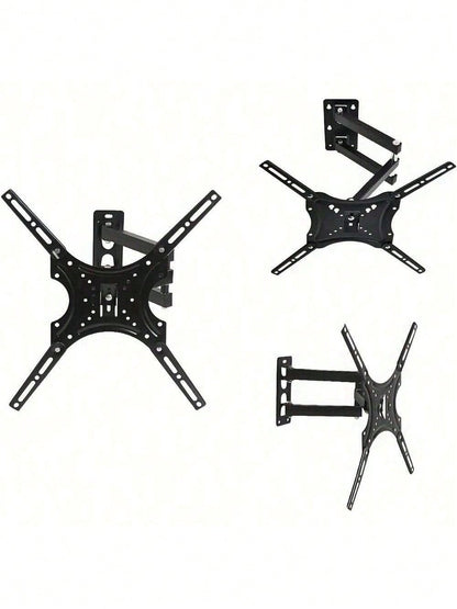 Tilt Swivel TV Wall Mount Full Motion Articulating Bracket Steel TV Wall Bracket Installation, Rotation, Tilt, All-Round Movement Suitable For 32-55 Inch LCD LED Plasma TV