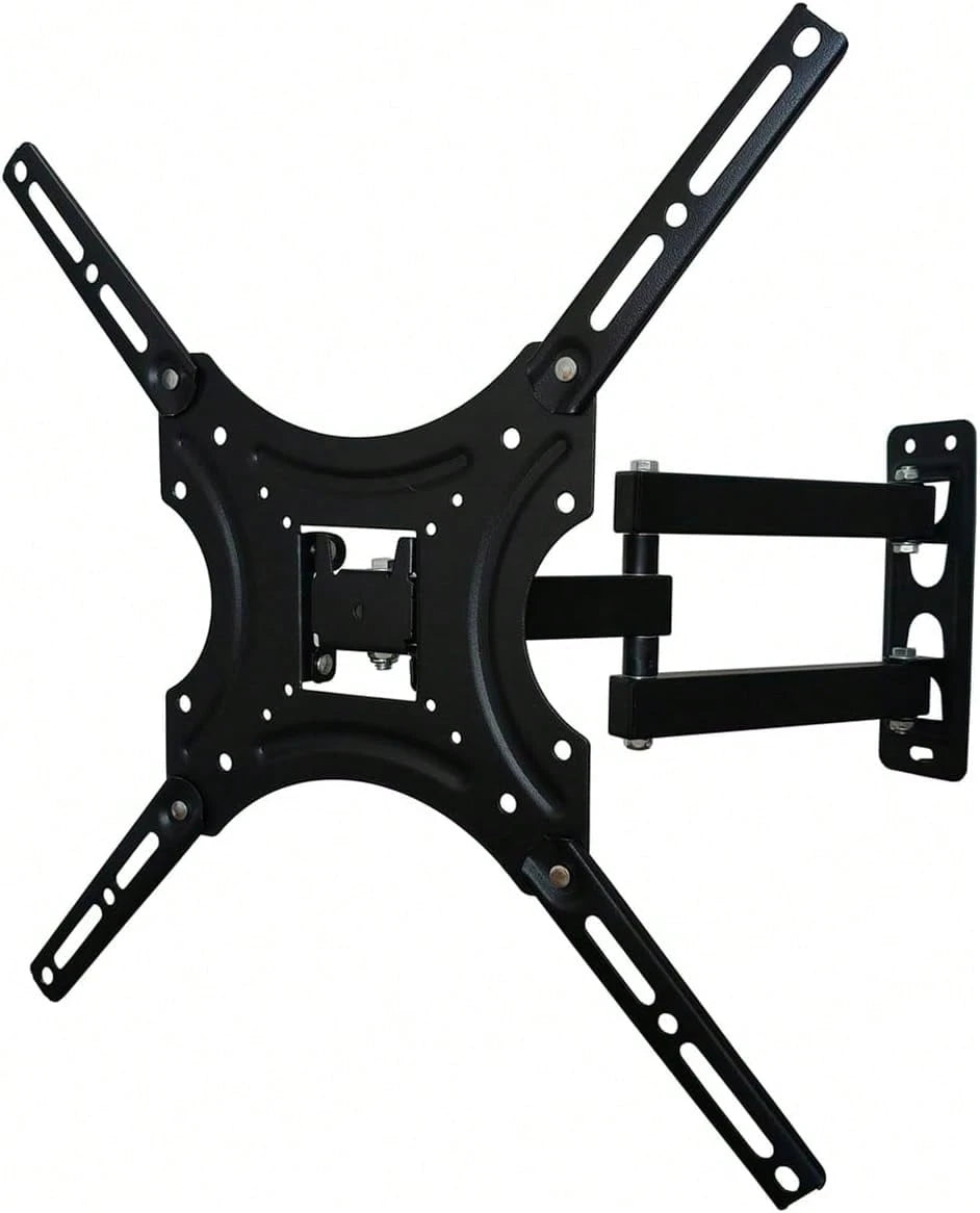 Tilt Swivel TV Wall Mount Full Motion Articulating Bracket Steel TV Wall Bracket Installation, Rotation, Tilt, All-Round Movement Suitable For 32-55 Inch LCD LED Plasma TV