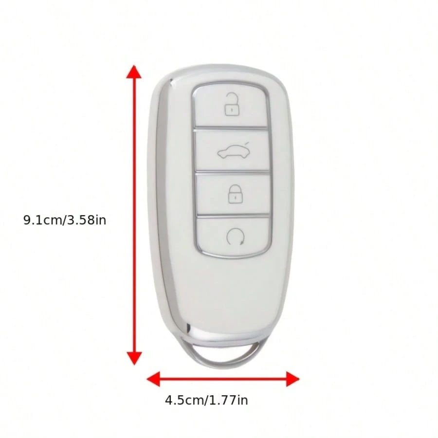 TPU Car Key Cover Compatible With Chery Tiggo 8 Pro Tiggo 8plus New 5 Plus 7pro Max Omoda 5 C5 Modod Accessories