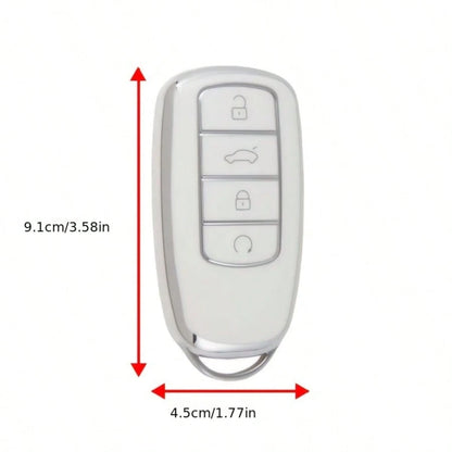 TPU Car Key Cover Compatible With Chery Tiggo 8 Pro Tiggo 8plus New 5 Plus 7pro Max Omoda 5 C5 Modod Accessories