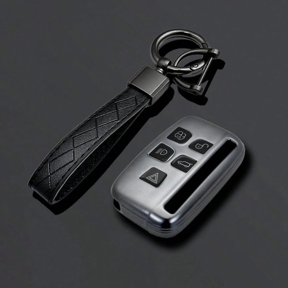 TPU Car Remote Key Case Cover Shell For Land Rover Range Rover Sport Evoque Freelander Velar Discovery 4 XE XJ XF Guitar