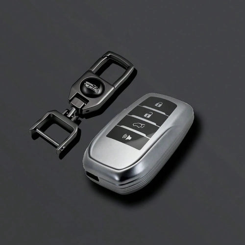 TPU Car Remote Key Fob Cover Protective Case Compatible With Toyota CHR Hilux Fortuner Land Cruiser 200 Camry Corolla Crown RAV4 Highlander Series Accessories