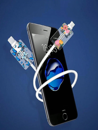 Transparent Cable Protective Cover, Anti-Break Cable Protector, Charger Protector
