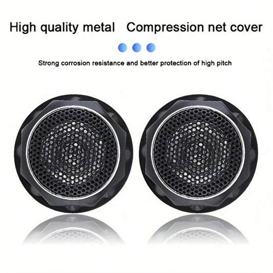 Two 140W T280 High-Efficiency Speakers For Sound System-Black, 12W, 36V, Thermoplastic Polyester, Embedded, High-Resolution Audio, Adaptive, Audio Accessories| Modern Speakers| Durable Speakers