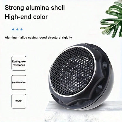 Two 140W T280 High-Efficiency Speakers For Sound System-Black, 12W, 36V, Thermoplastic Polyester, Embedded, High-Resolution Audio, Adaptive, Audio Accessories| Modern Speakers| Durable Speakers