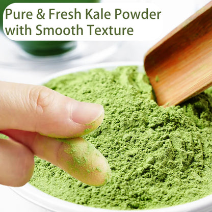 ULTHMOK Kale Powder 200g No Additives Pure Natural Powder Baking Smoothies Gift Matcha
