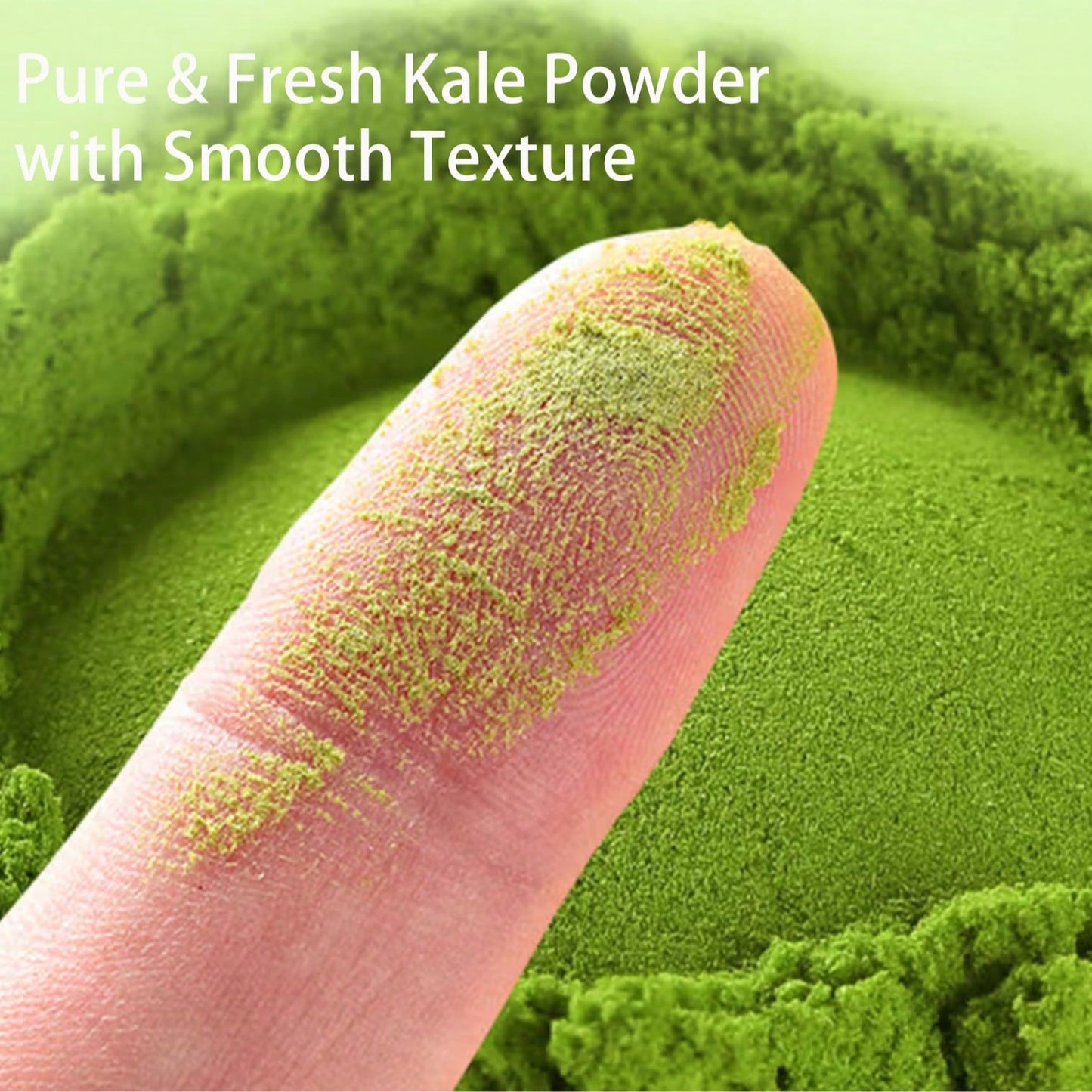 ULTHMOK Kale Powder 200g No Additives Pure Natural Powder Baking Smoothies Gift Matcha