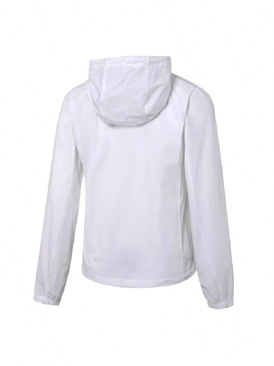 Under Armour Women's Sports Woven Jacket, 2026 Summer New Hooded Casual Outdoor Jacket Top 22500410-100