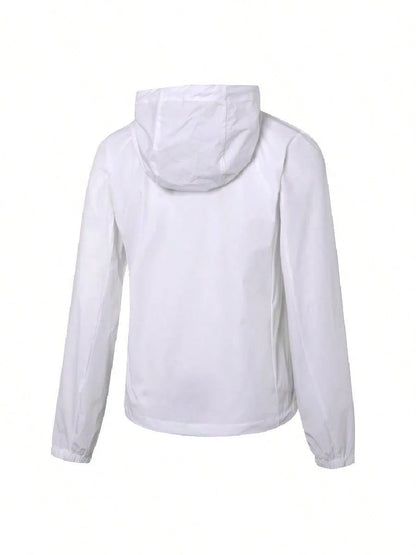 Under Armour Women's Sports Woven Jacket, 2026 Summer New Hooded Casual Outdoor Jacket Top 22500410-100