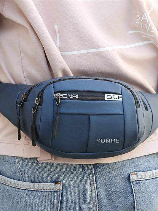 Unisex Waterproof Casual Travel Crossbody Chest Bag, Waist Bag, Shoulder Bag, Suitable For Outdoor Sports, Hiking, Waist Belt Bag