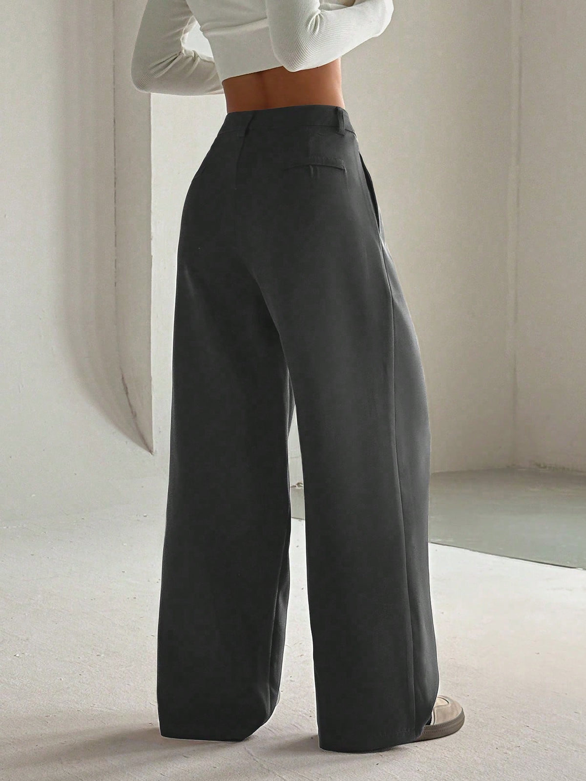 Unity Women's High-End Elegant Slim Loose Casual Wide Leg Pants Fall Cloth For Women