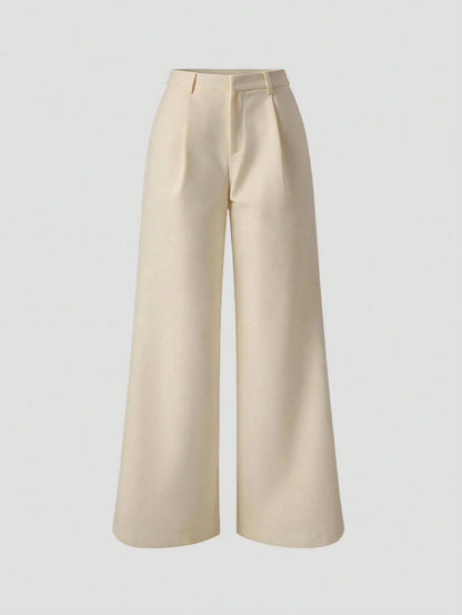 Unity Women's High-End Elegant Slim Loose Casual Wide Leg Pants Fall Cloth For Women