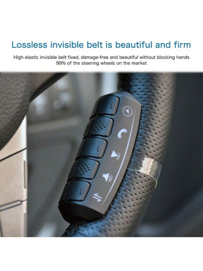 Universal Car Multifunction Steering Wheel Control Button, 2 DIN Android Radio Player Backlight Auto 10-Key Button Remote Controller, DVD GPS Multimedia Navigation Steering Remote Car Steering Wheel