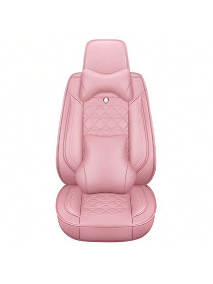 Universal Faux Leather Car 5 Seat Covers Full Set Protector For SUV Sedan Truck,Car Seat Cover Full Set, C0103