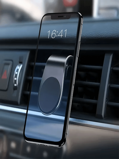 Universal Flexible Magnetic Car Phone Holder – Adjustable Aluminum Alloy Arm, 360° Rotating Strong Magnetic Adsorption, High Load Capacity, With Non-Slip Silicone Pad, Anti-Scratch And Anti-Shock, Sui