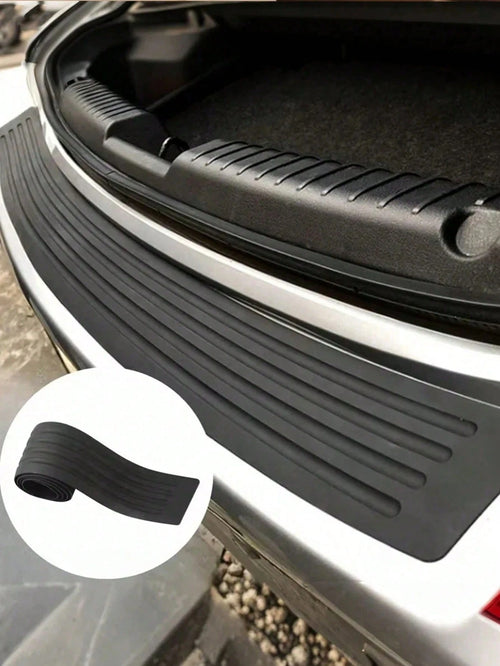 Universal Trunk Protector- High Strength Rubber Rear Bumper Protector, Anti-Scratch, Anti-Shock- Easy To Install Trunk Edge Protector, Auto Accessories, Also An Excellent Gift For Car Enthusiasts