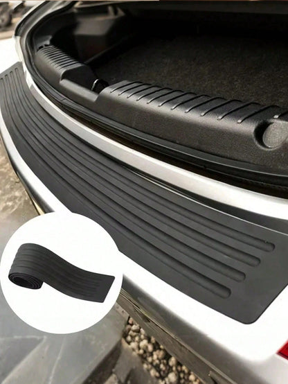 Universal Trunk Protector- High Strength Rubber Rear Bumper Protector, Anti-Scratch, Anti-Shock- Easy To Install Trunk Edge Protector, Auto Accessories, Also An Excellent Gift For Car Enthusiasts