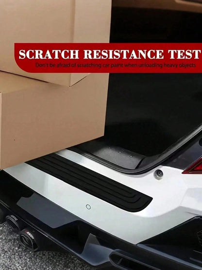 Universal Trunk Protector- High Strength Rubber Rear Bumper Protector, Anti-Scratch, Anti-Shock- Easy To Install Trunk Edge Protector, Auto Accessories, Also An Excellent Gift For Car Enthusiasts