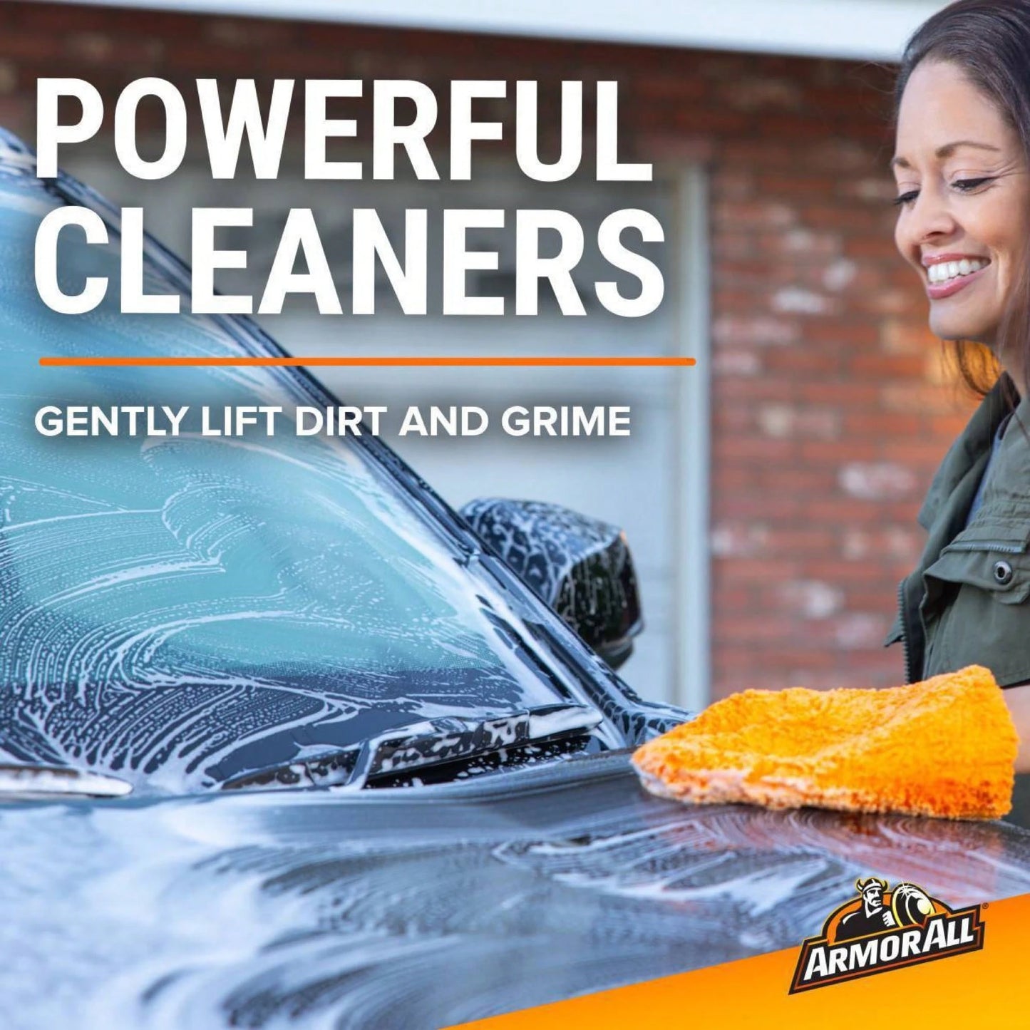 Unscented Liquid Car Wash Soap, Non-Abrasive Vehicle Cleaner For Dirt And Soil Removal, Glossy Finish