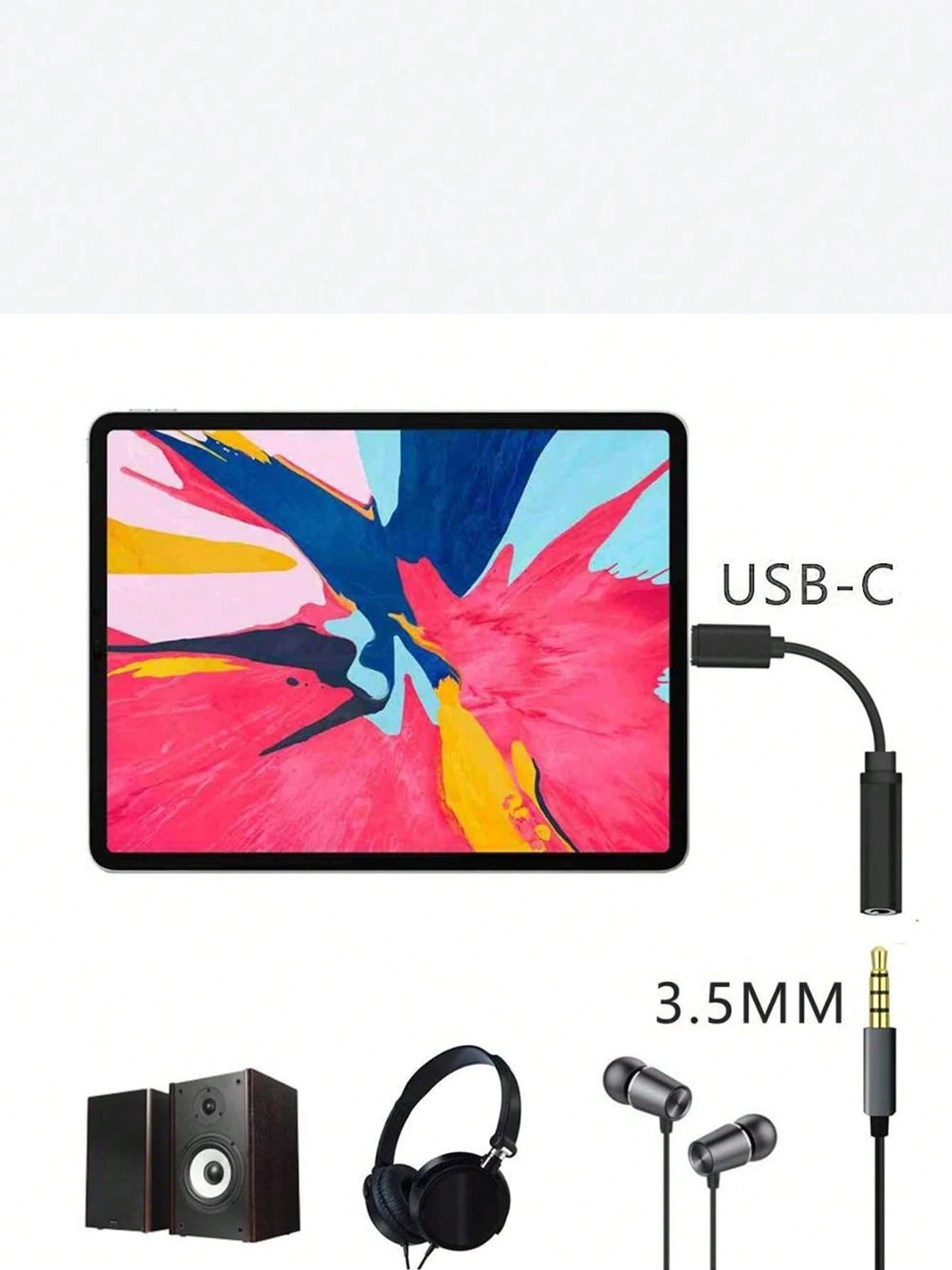 USB Type C To 3.5mm Female Headphone Jack Adapter,USB C To Aux Audio Dongle Cable Cord Compatible,Usb C Male To 3.5mm Female Headphone Jack Works Well With All Type-C Devices: GalaxyS23 S23+ S23 Ultra