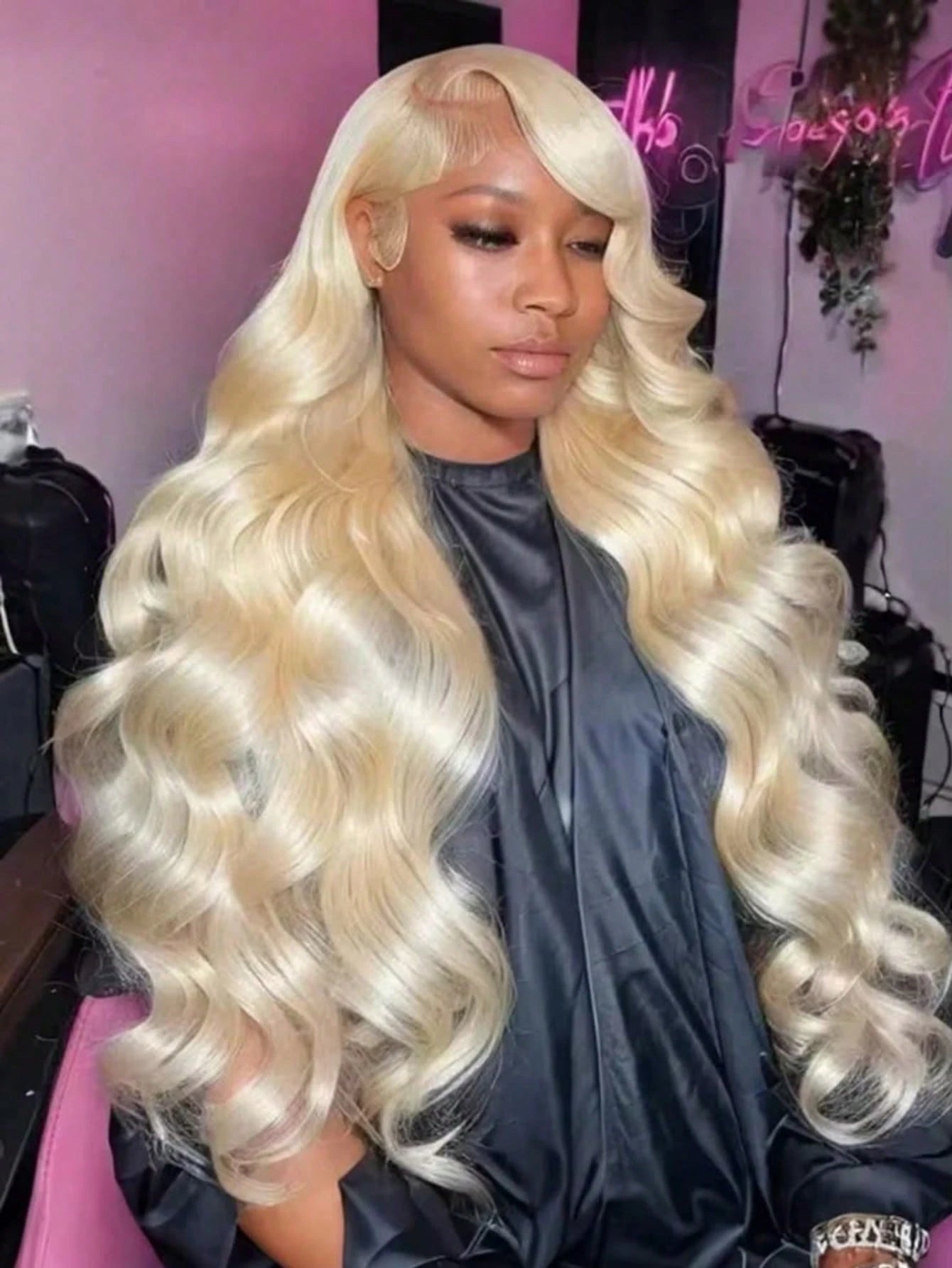 Uveous 613 Blonde Honey Blonde Brazilian Body Wave Human Hair Wig 13x4 13x6 HD Lace Front Wig 200% Density 5x5 Glueless Wig Transparent Lace Pre Plucked Natural Black Body Wave Human Hair Wig Natural