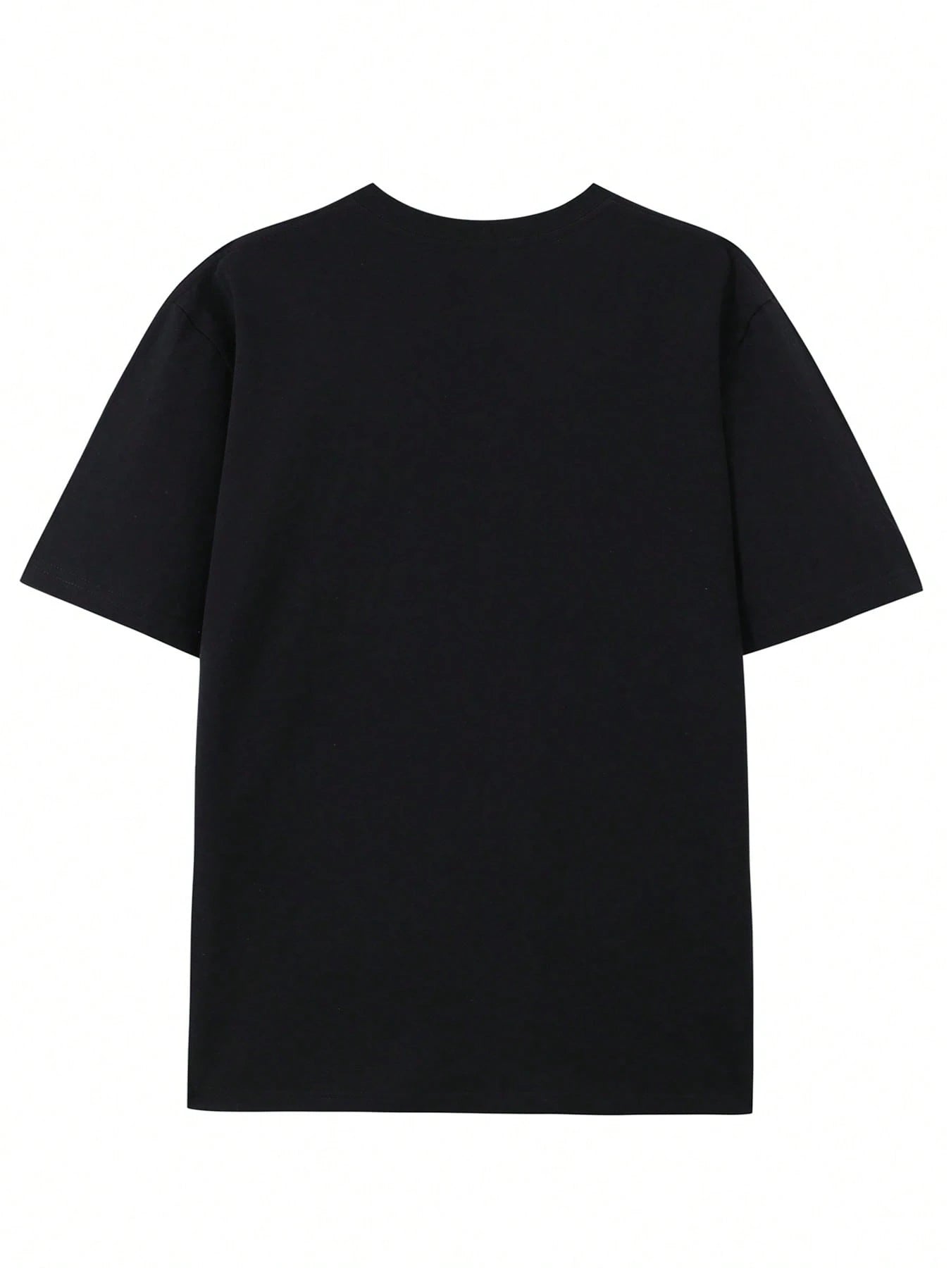 VHUTHK (180 Cotton T-Shirt) Mummy Print Men's Summer Round Neck Short Sleevehe Casual Cotton Print Back Image