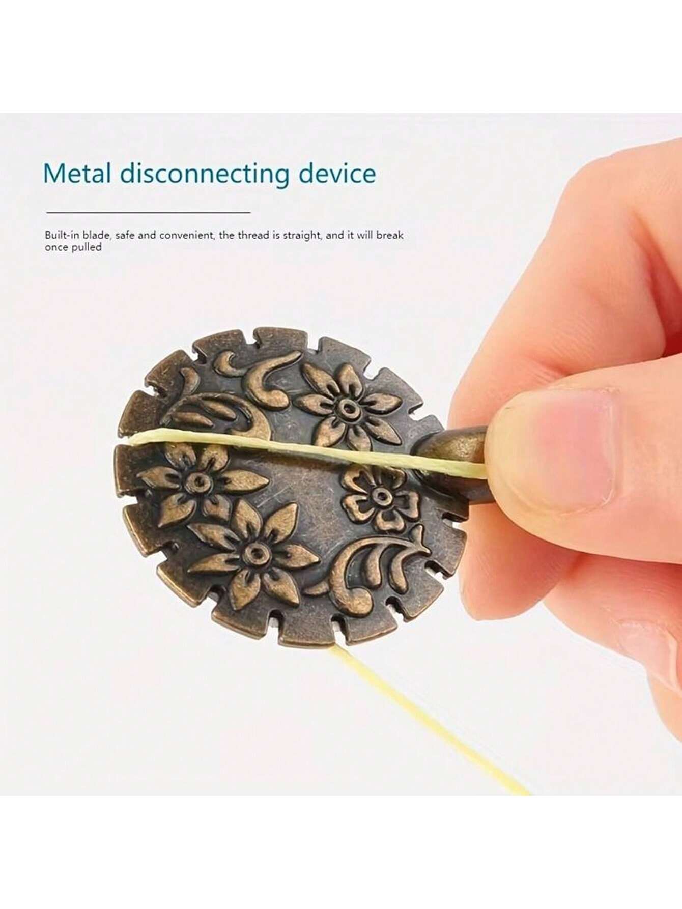 Vintage Thread Cutter Pendant: The Perfect DIY Sewing & Knitting Tool For Crafters! Retro Exquisite Metal Cutter Cutter Cutter Cutter Cutter Artifact DIY Sewing Cross Stitch Tool