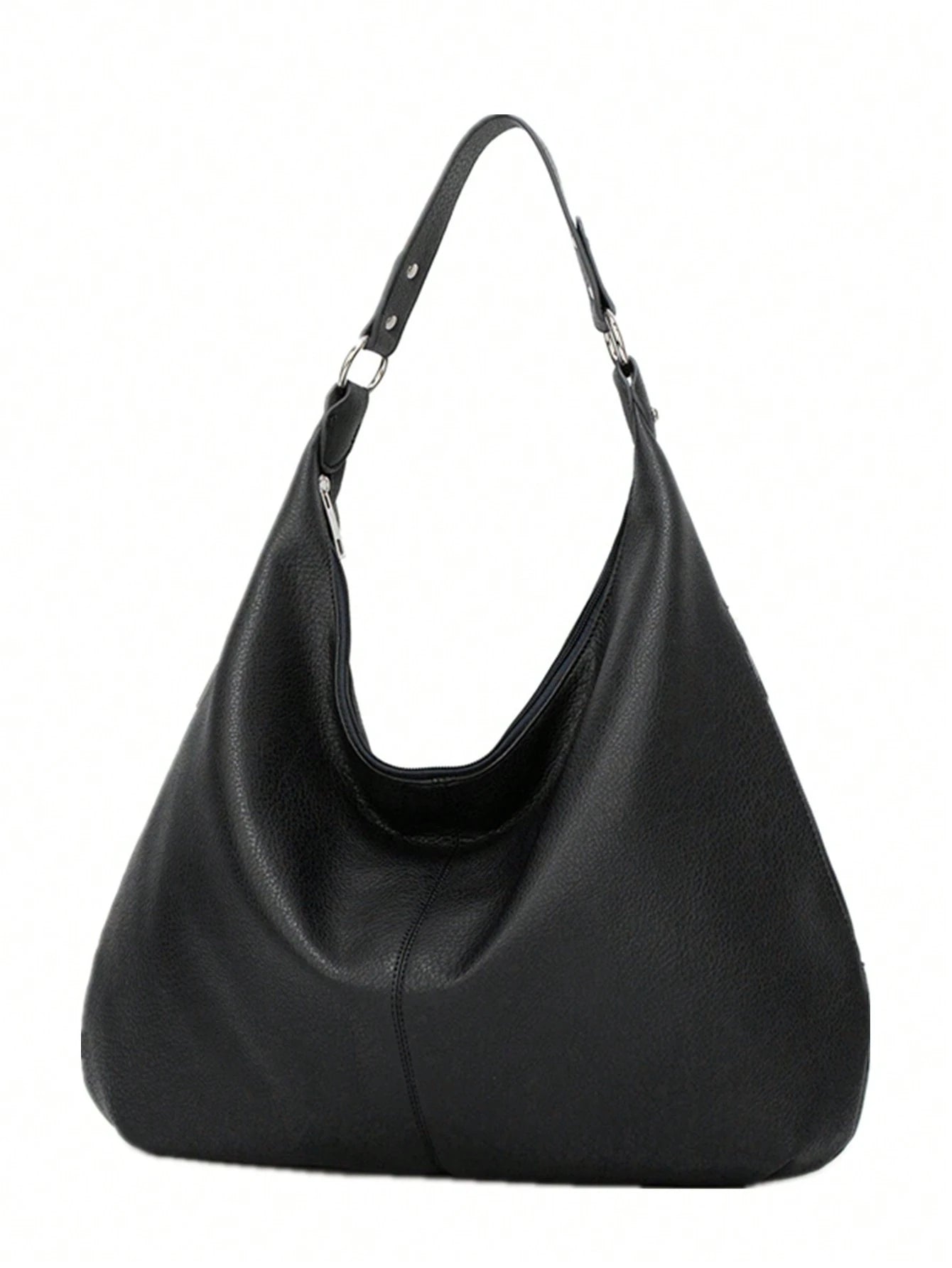 Vintage Tote Bag For Women, New Fashion  Large Capacity, Soft Leather, Versatile Commuter Bag