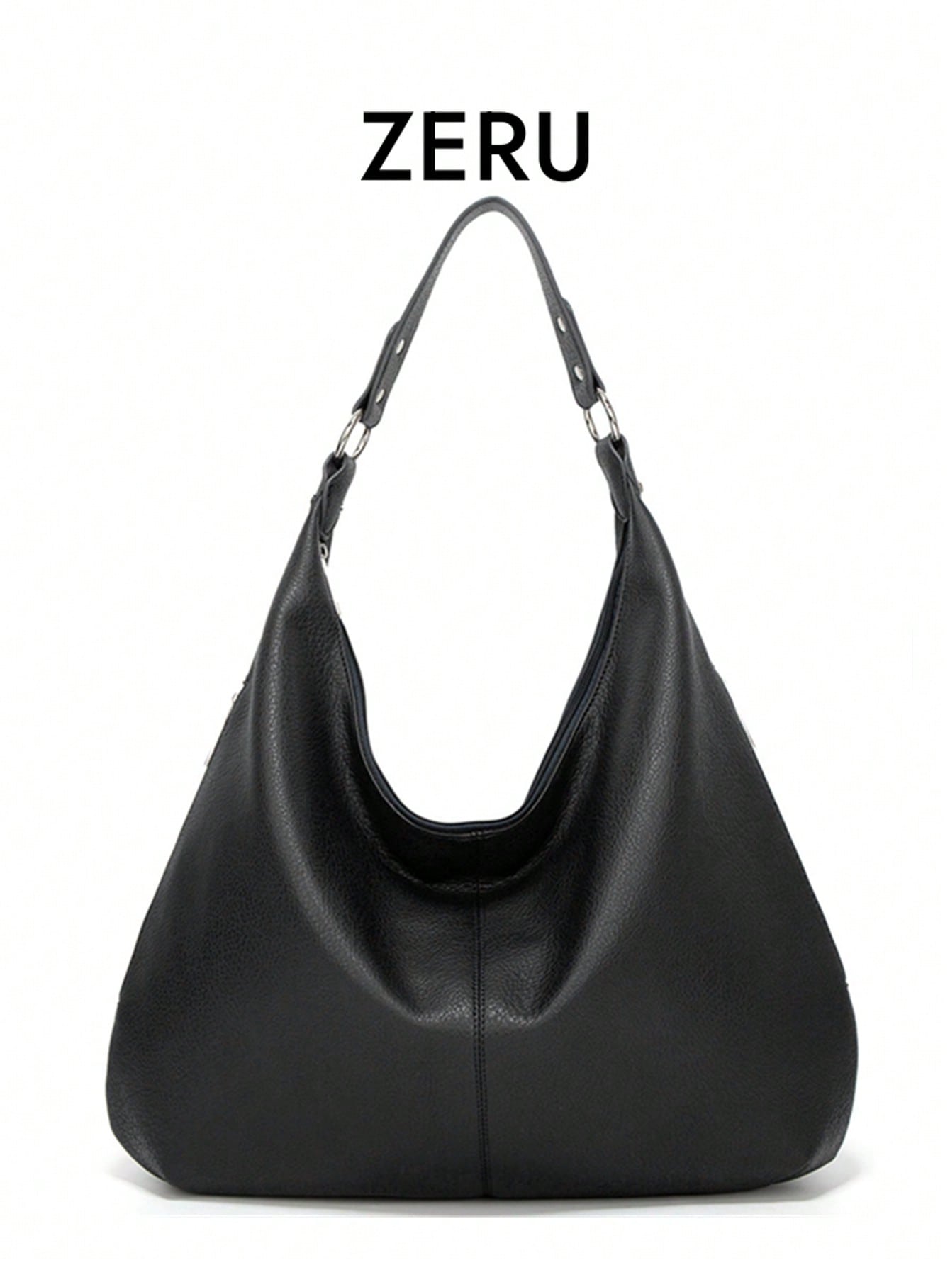 Vintage Tote Bag For Women, New Fashion  Large Capacity, Soft Leather, Versatile Commuter Bag