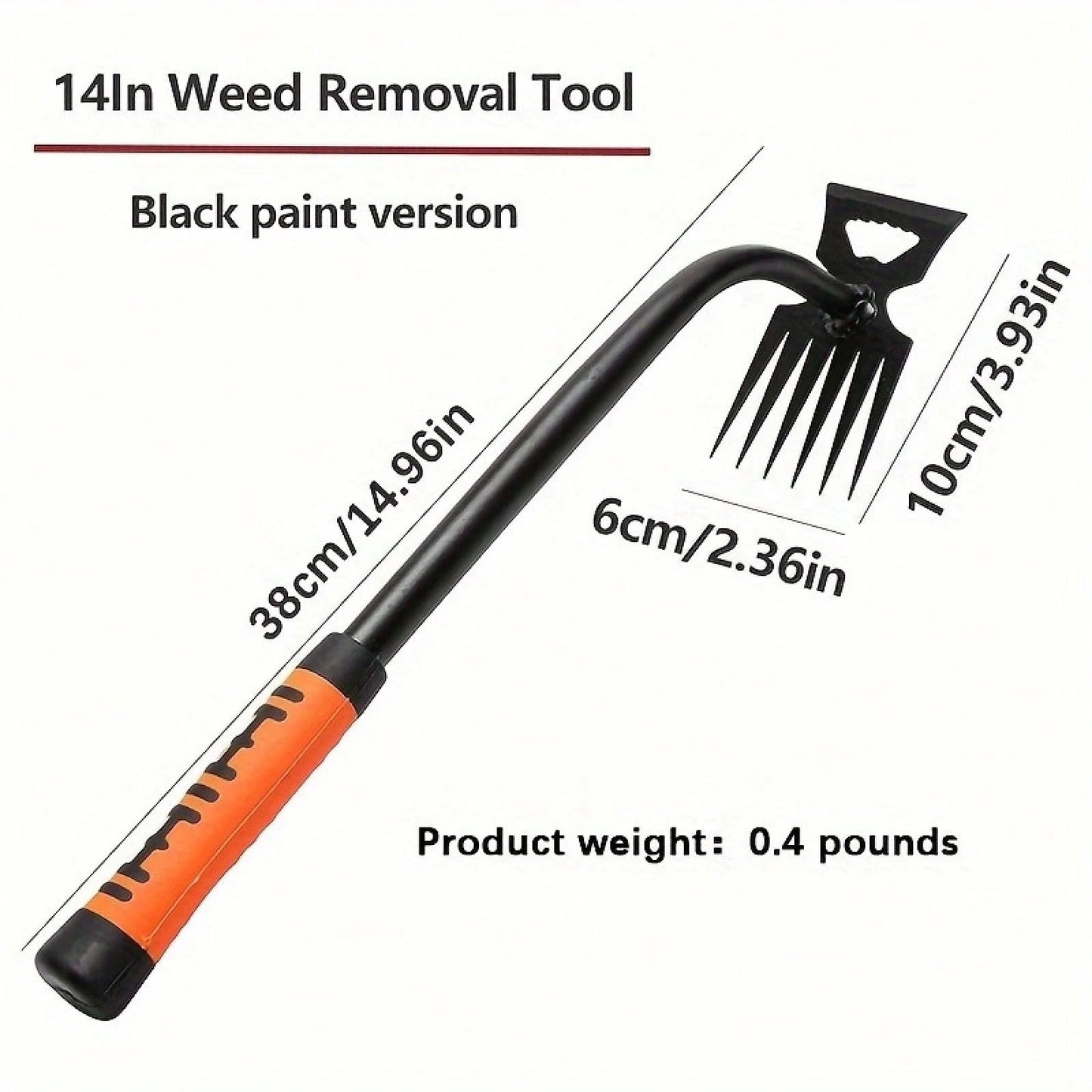 Weeder, Portable Gardening Weeder Easily Removes Weeds From The Roots, With An Ergonomic Handle, Suitable For Yards, Gardens, And Farms.