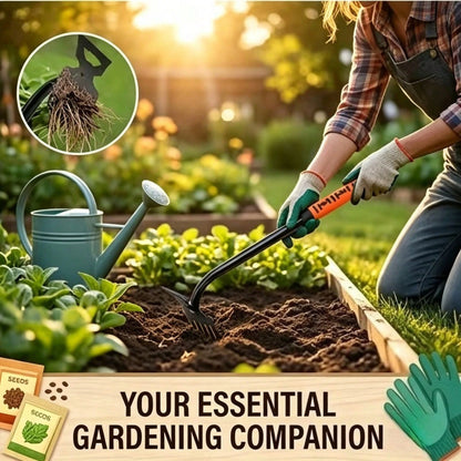 Weeder, Portable Gardening Weeder Easily Removes Weeds From The Roots, With An Ergonomic Handle, Suitable For Yards, Gardens, And Farms.