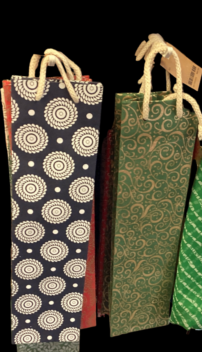 Wine Gift Bag Paper Tree Free