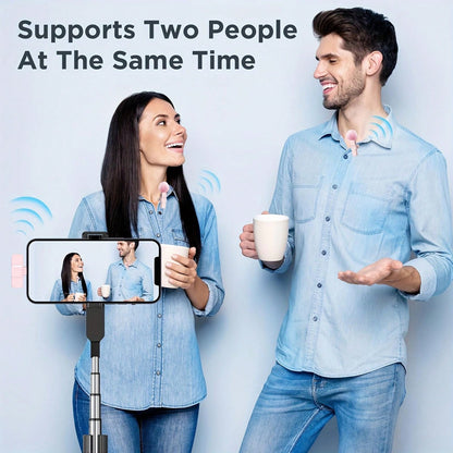 Wireless Lavalier Microphone Compatible With IPhone IOS Plug And Play Clip-On External Mini Lapel Lightning Microphone Compatible With IPhone Clip-On Microphone For Video Interview Vlog Microphone, Mi