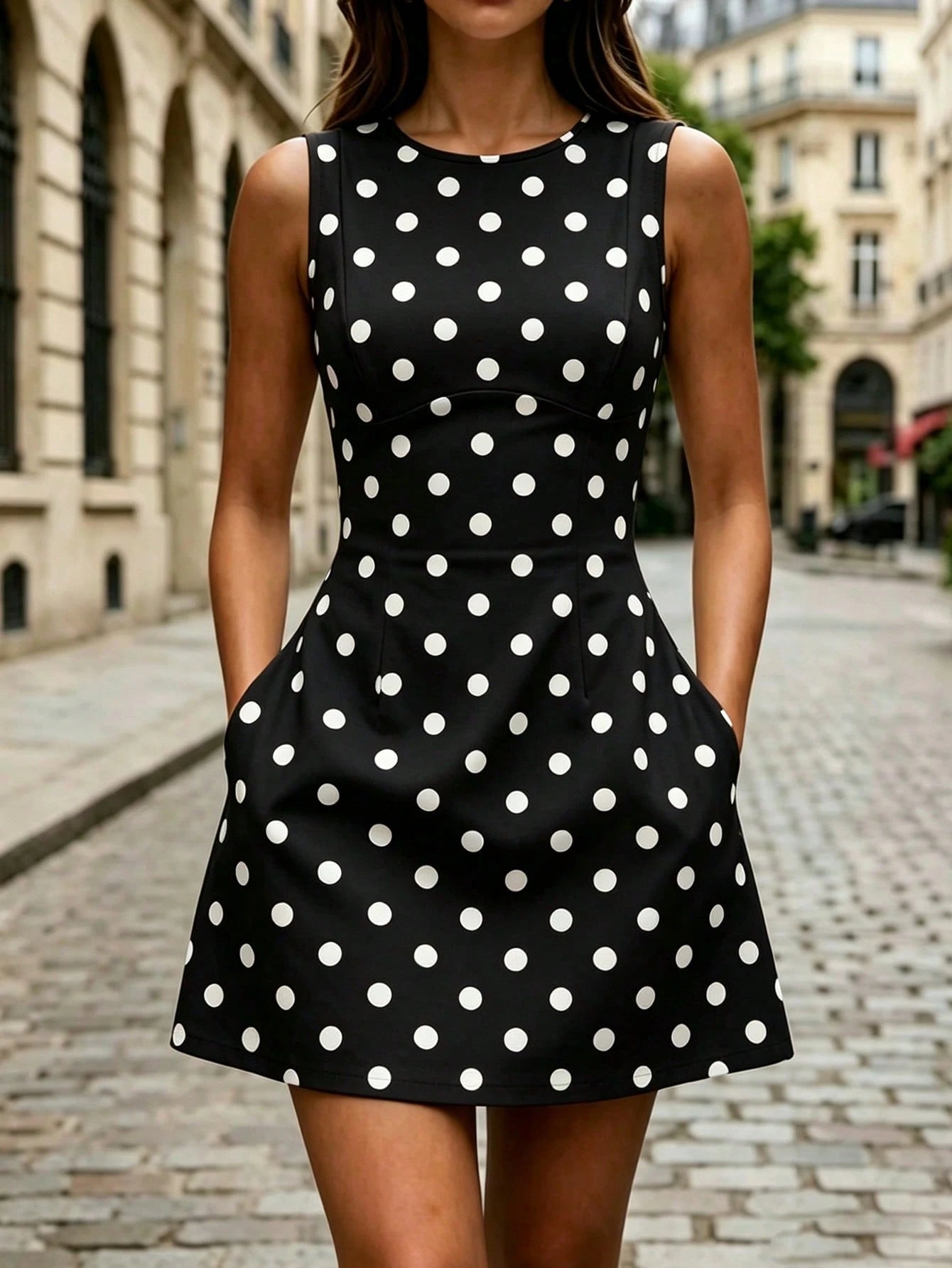 Women's New Spring/Summer Pale Yellow Waist-Cinching Sleeveless Casual Vacation Holiday Daily Elegant Party Short Dress