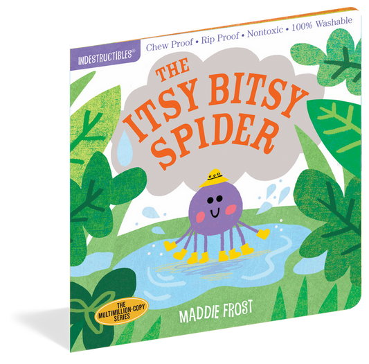 Workman Publishing - Indestructibles - Baby Books - Itsy Bitsy Spider