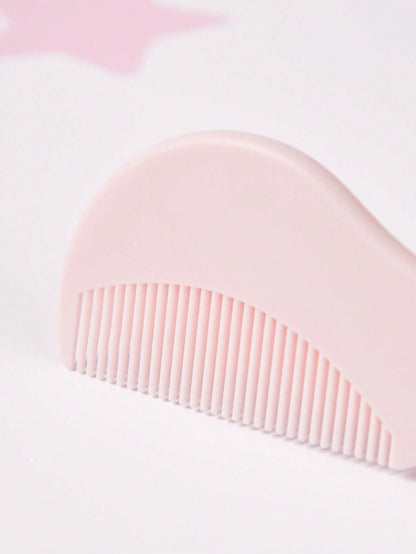 X Care Bears 2pcs/Set Baby Pink Hair Brush Comb, Anti-Static And No Hair Damage, Gifts