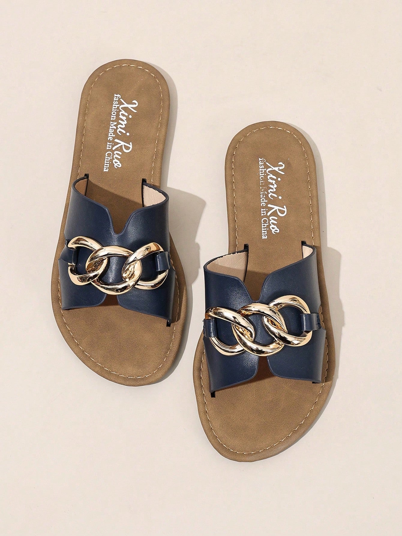 Ximi Ruo New Slippers, Brown Flat Embossed Slides, Holiday Essential, Wedge Sandal, Beach Shoes, Flip Flops, Holiday, Black, Beige