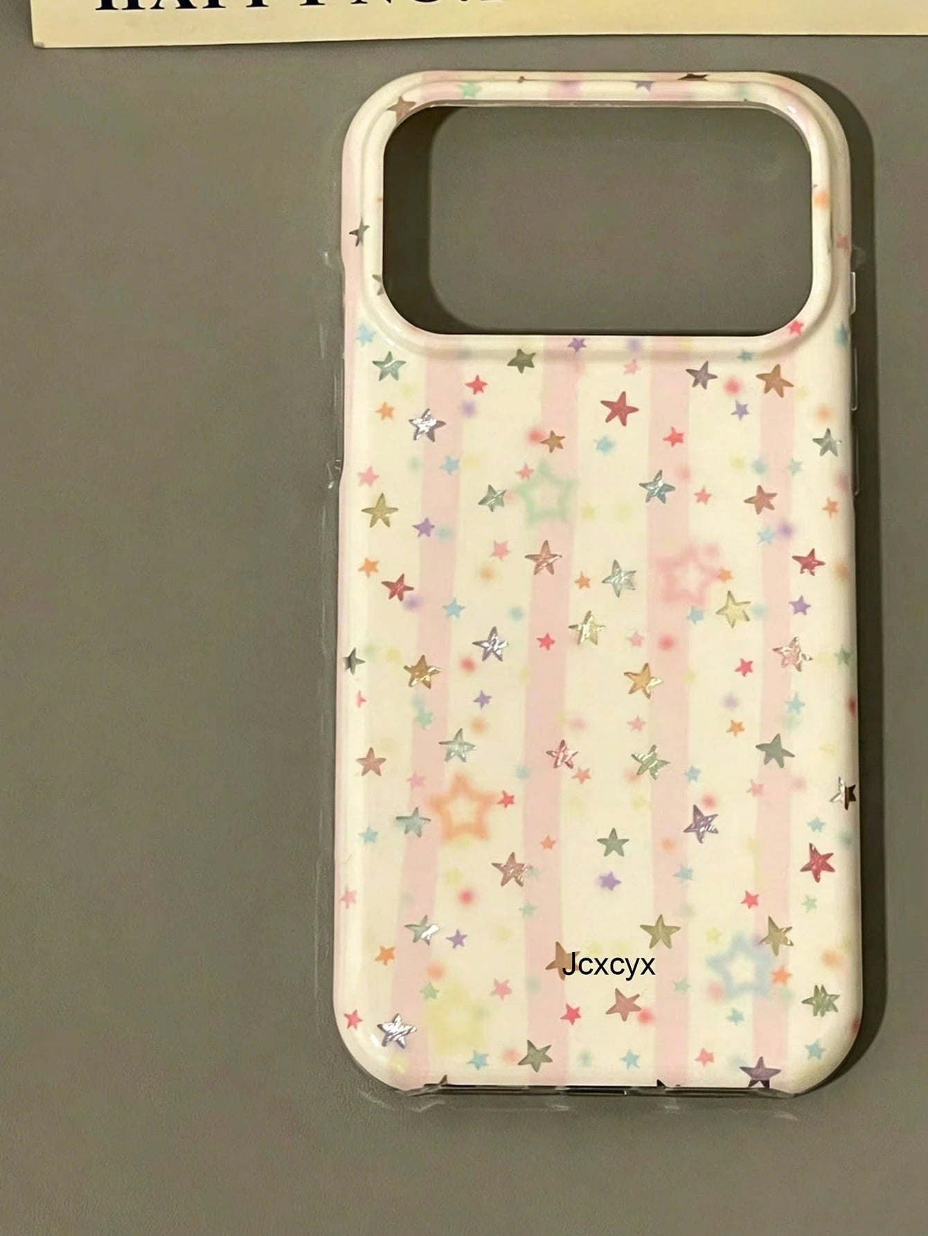 Y2K Cute Pink Striped Star Soft Phone Case For IPhone 17 Pro Max 17 Pro 17 16 Pro Max 16 Pro 16 15 Pro Max 15 Pro 15 14 Pro Max 14 Pro 14 13 12 11 Sweet Shockproof Phone Protective Cover