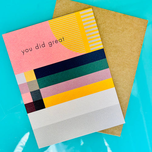 You Did Great Card