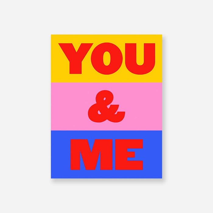 You & Me Magnet