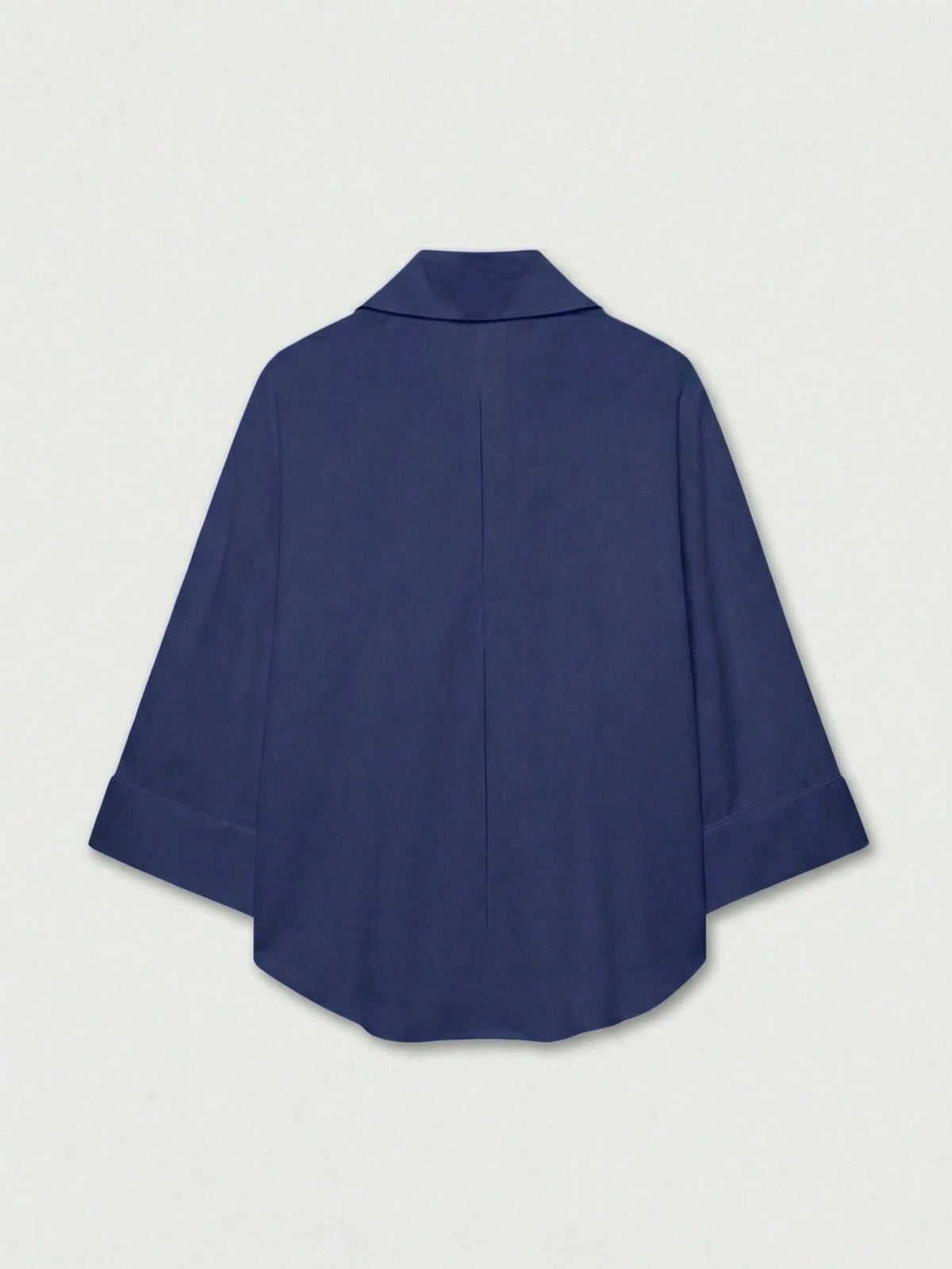 YROOE Women's Casual Versatile Blouse, Minimalist/Business Casual/Daily Commute/Simple Elegant, Fashion Casual Turndown Collar Wide Sleeve Shirt, Spring/Summer/Autumn/Winter