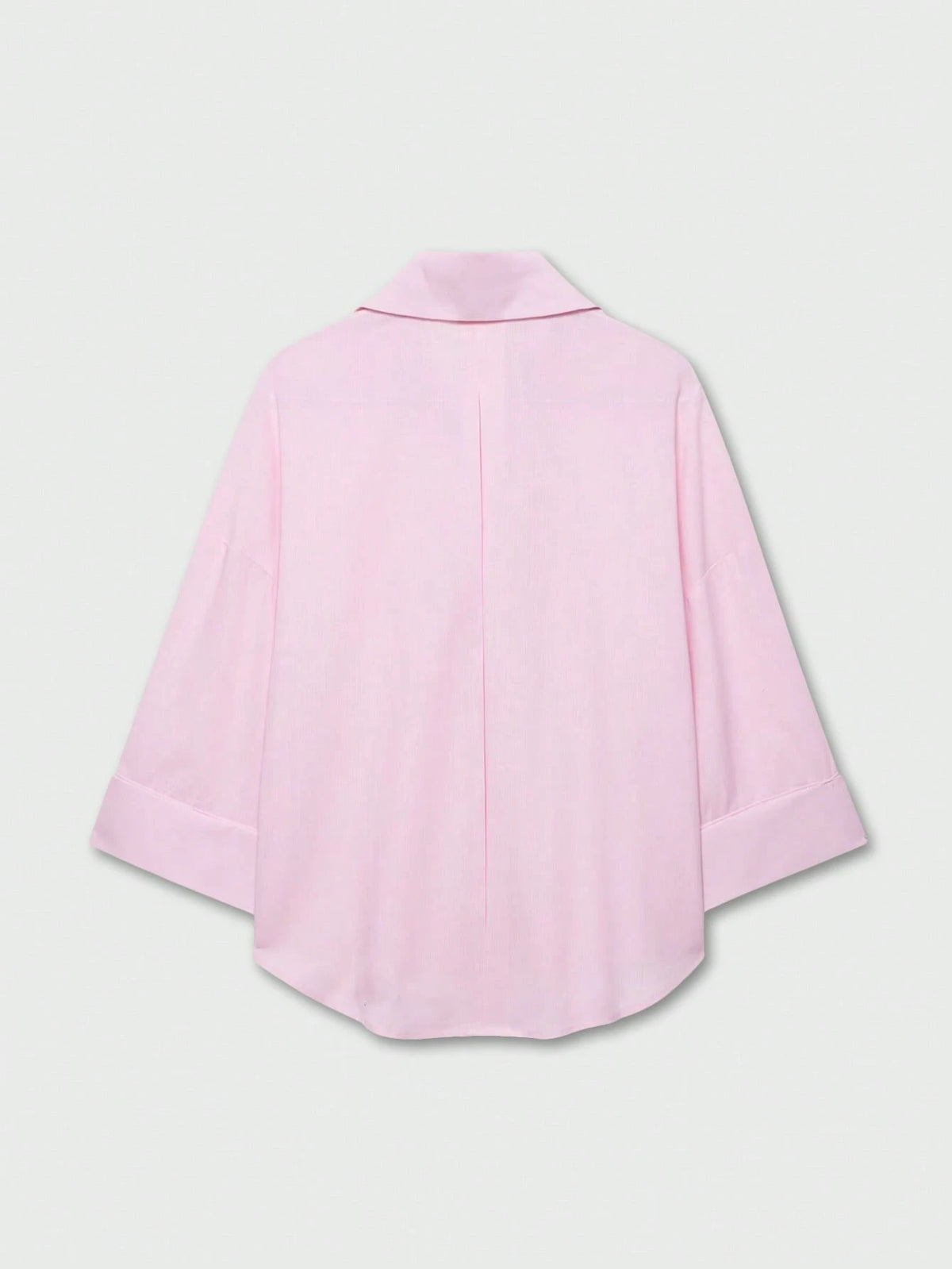 YROOE Women's Casual Versatile Blouse, Minimalist/Business Casual/Daily Commute/Simple Elegant, Fashion Casual Turndown Collar Wide Sleeve Shirt, Spring/Summer/Autumn/Winter