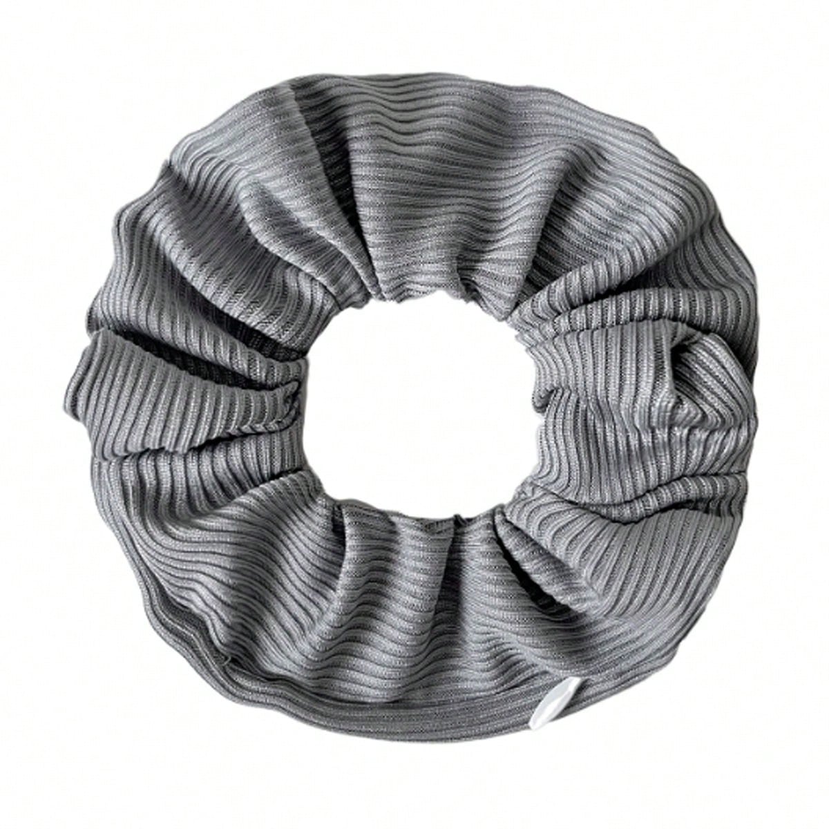 Zipper Hair Scrunchie, Multi-Functional Hair Band Storage Bag- Hidden Zipper Pocket Hair Scrunchie- Solid Color Minimalist Hair Scrunchie With Secret Storage